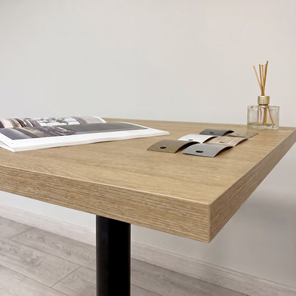 Plateau de table Chêne miel personnalisable