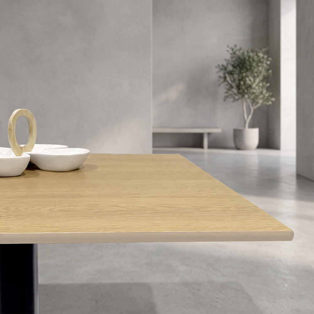 Plateau de table extérieur Chêne miel - Compact HPL