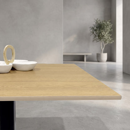 Plateau de table extérieur Chêne miel - Compact HPL