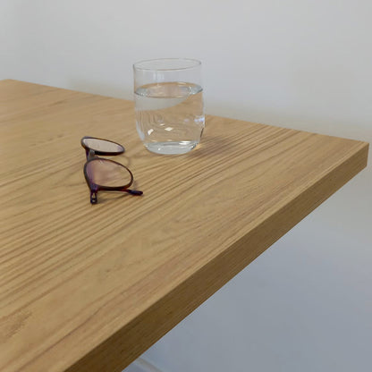 plateau de table sur mesure restaurant chêne naturel restootab