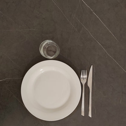 Table Rome decor Marquina marble 60x60cm