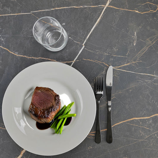 plateau de table sur mesure restaurant marbre samas restootab