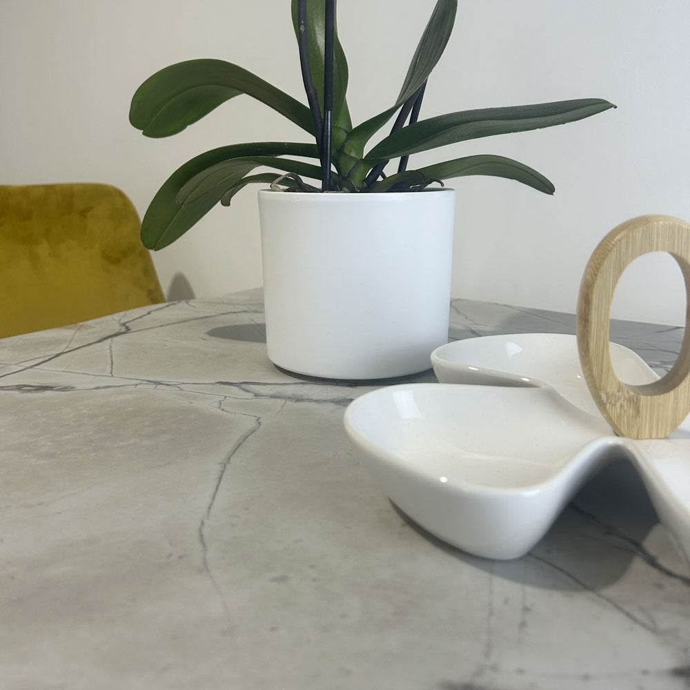 plateau de table sur mesure restaurant marbre venato restootab