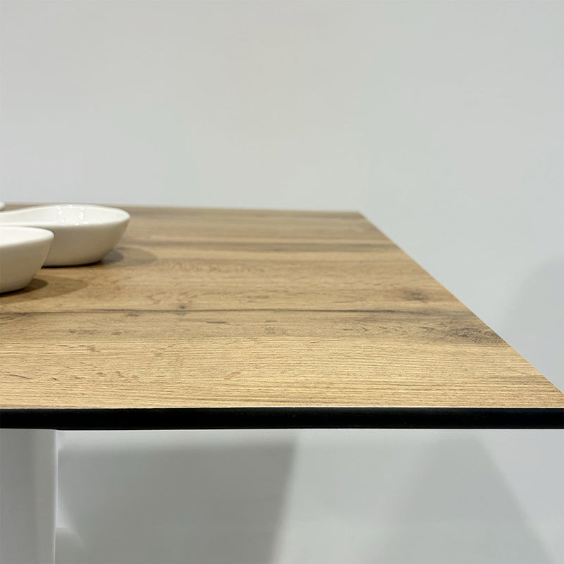 plateau de table sur mesure restaurant chene armor compact restootab