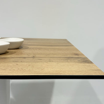 plateau de table sur mesure restaurant chene armor compact restootab