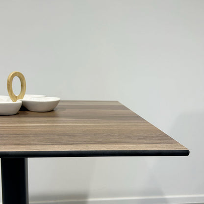 plateau de table sur mesure restaurant chene montagne compact restootab