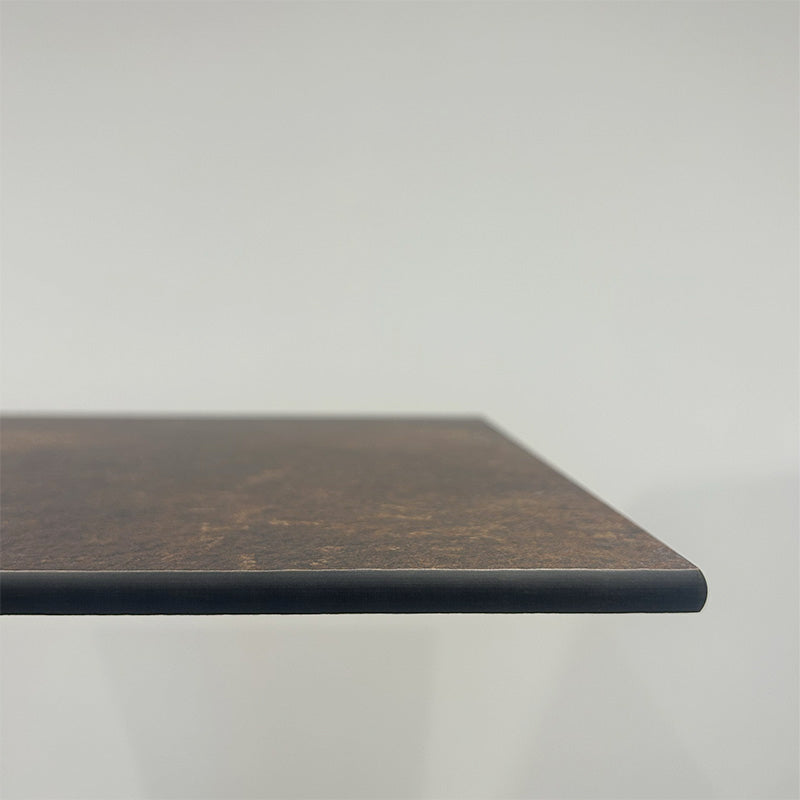 plateau de table sur mesure restaurant rouille roc compact restootab