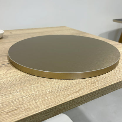 plateau de table destockage promotion restaurant bronze brosse restootab
