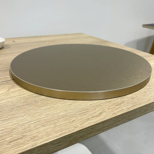 plateau de table destockage promotion restaurant bronze brosse restootab