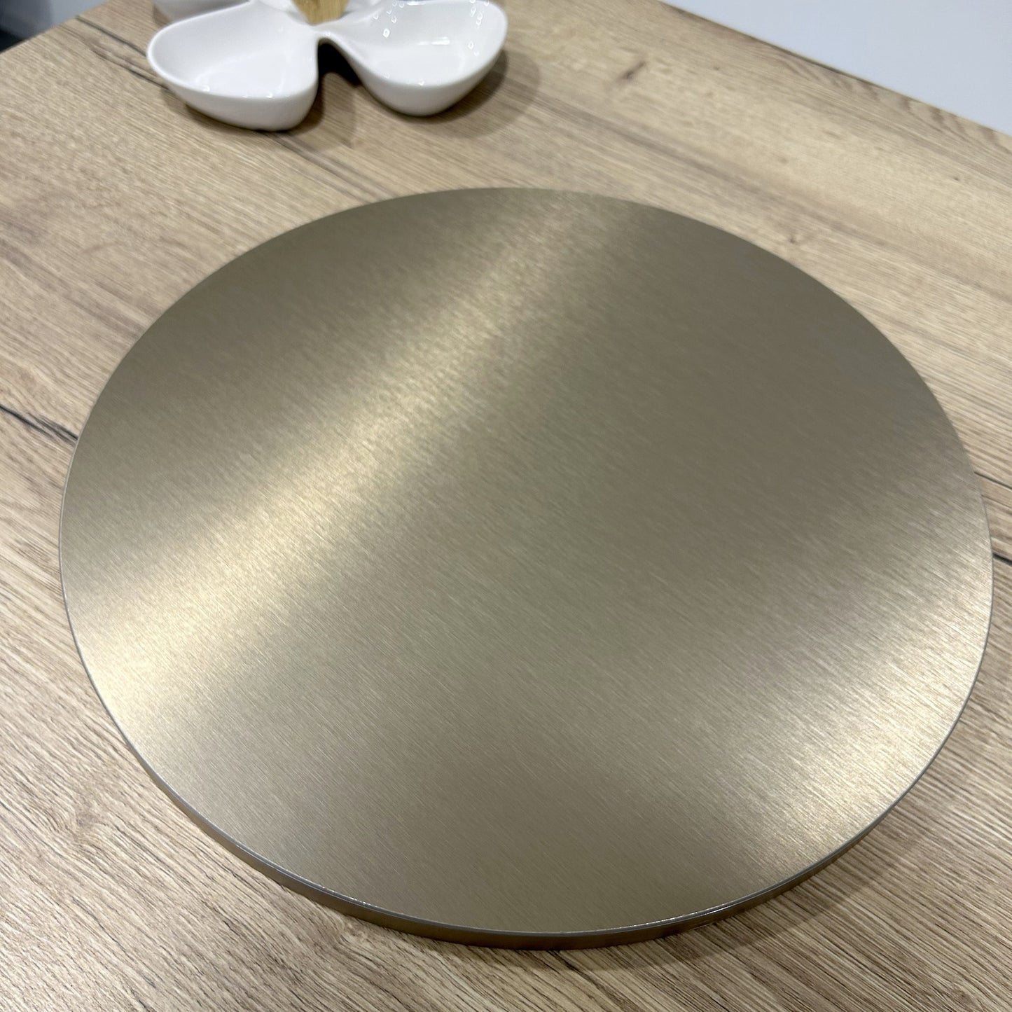 plateau de table destockage promotion restaurant bronze brosse restootab