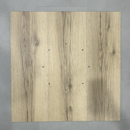 perçage piétement plateau de table déstockage chêne delano Restootab promotion 