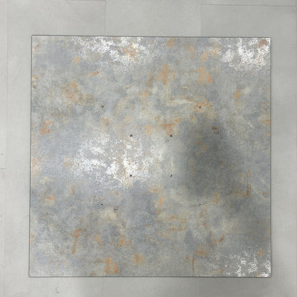 plateau de table sur mesure restaurant gris rouille compact restootab