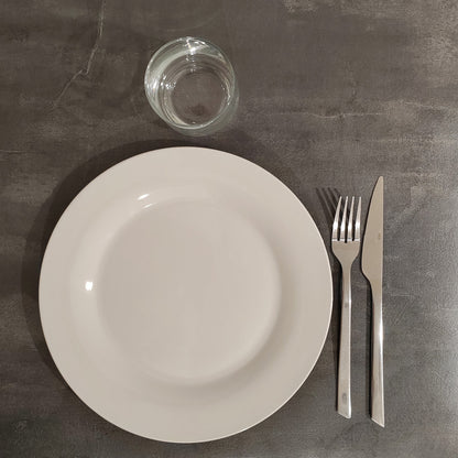 plateau de table sur mesure restaurant ardoise métallisée restootab