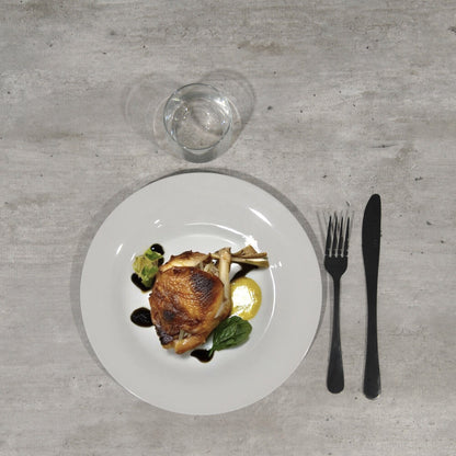 plateau de table sur mesure restaurant béton naturel restootab