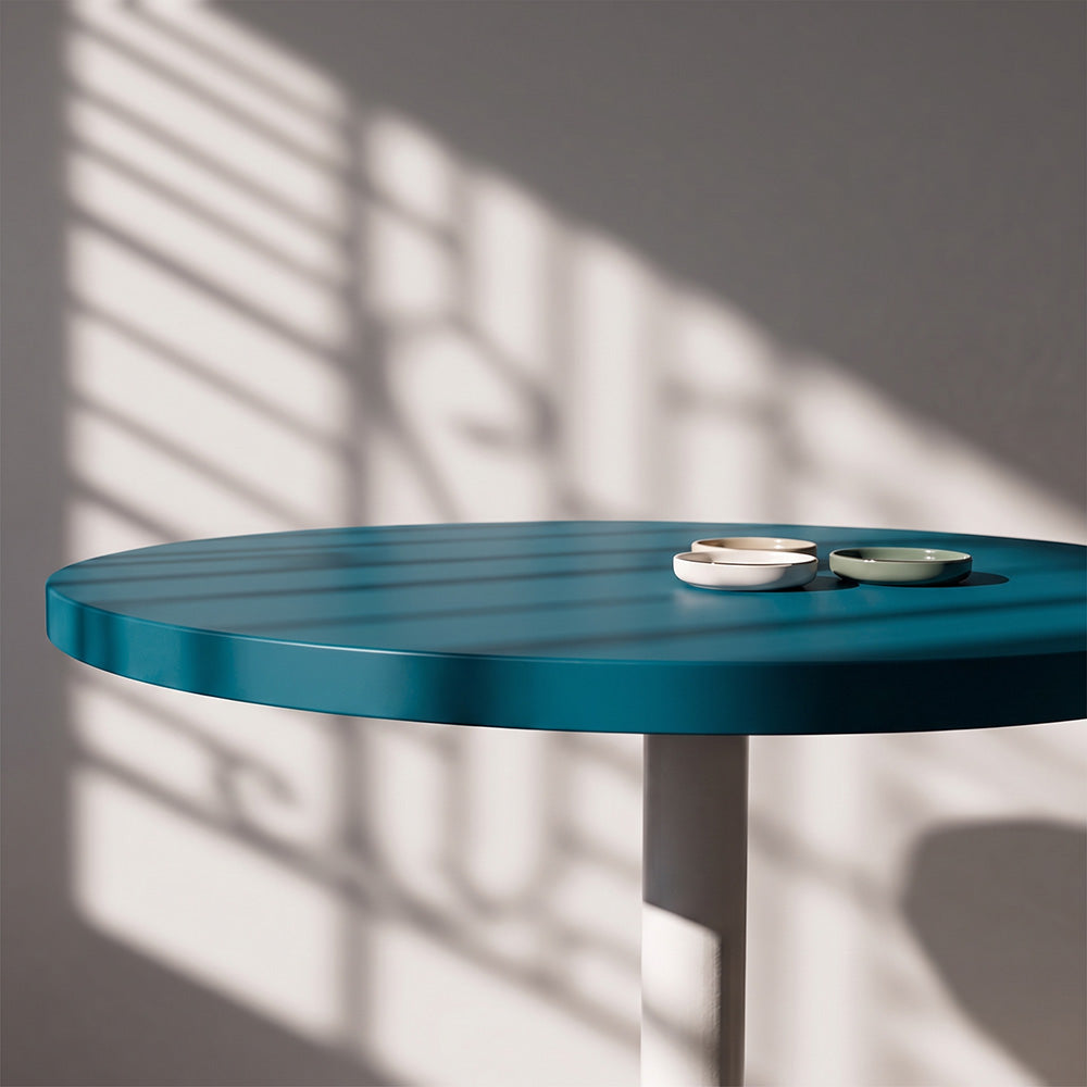 Tablero de mesa azul Prusia personalizable
