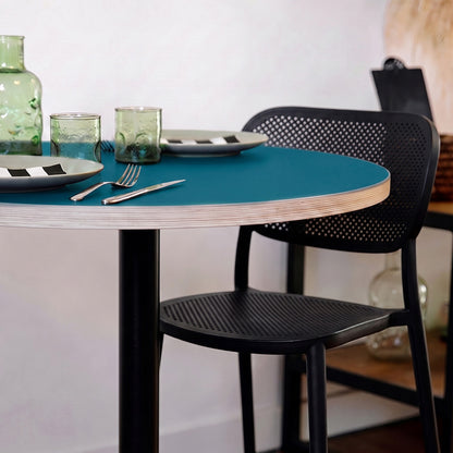 Tablero de mesa azul Prusia personalizable