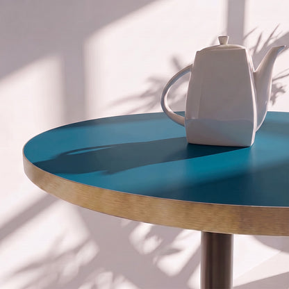 Tablero de mesa azul Prusia personalizable