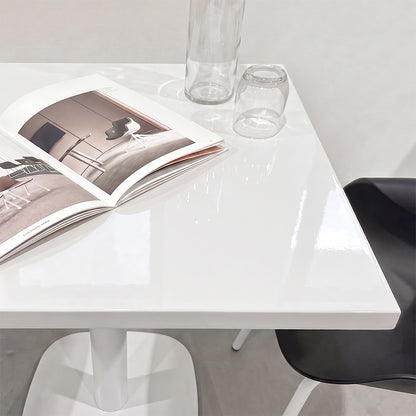 Plateau de table Blanc brillant personnalisable