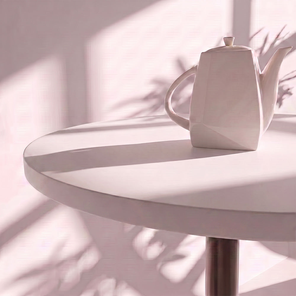Tablero de mesa blanco liso personalizable