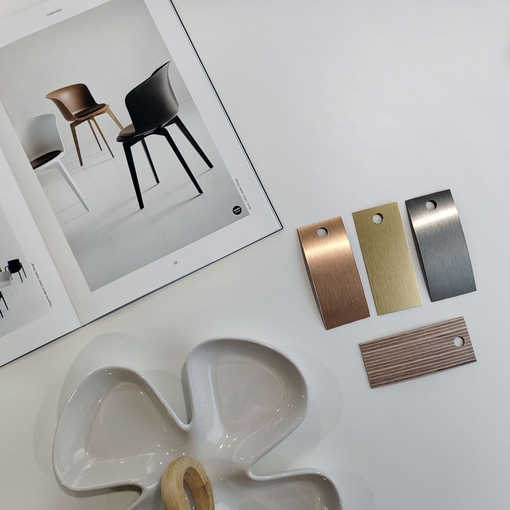 plateau de table sur mesure décor blanc pour restaurant Restootab