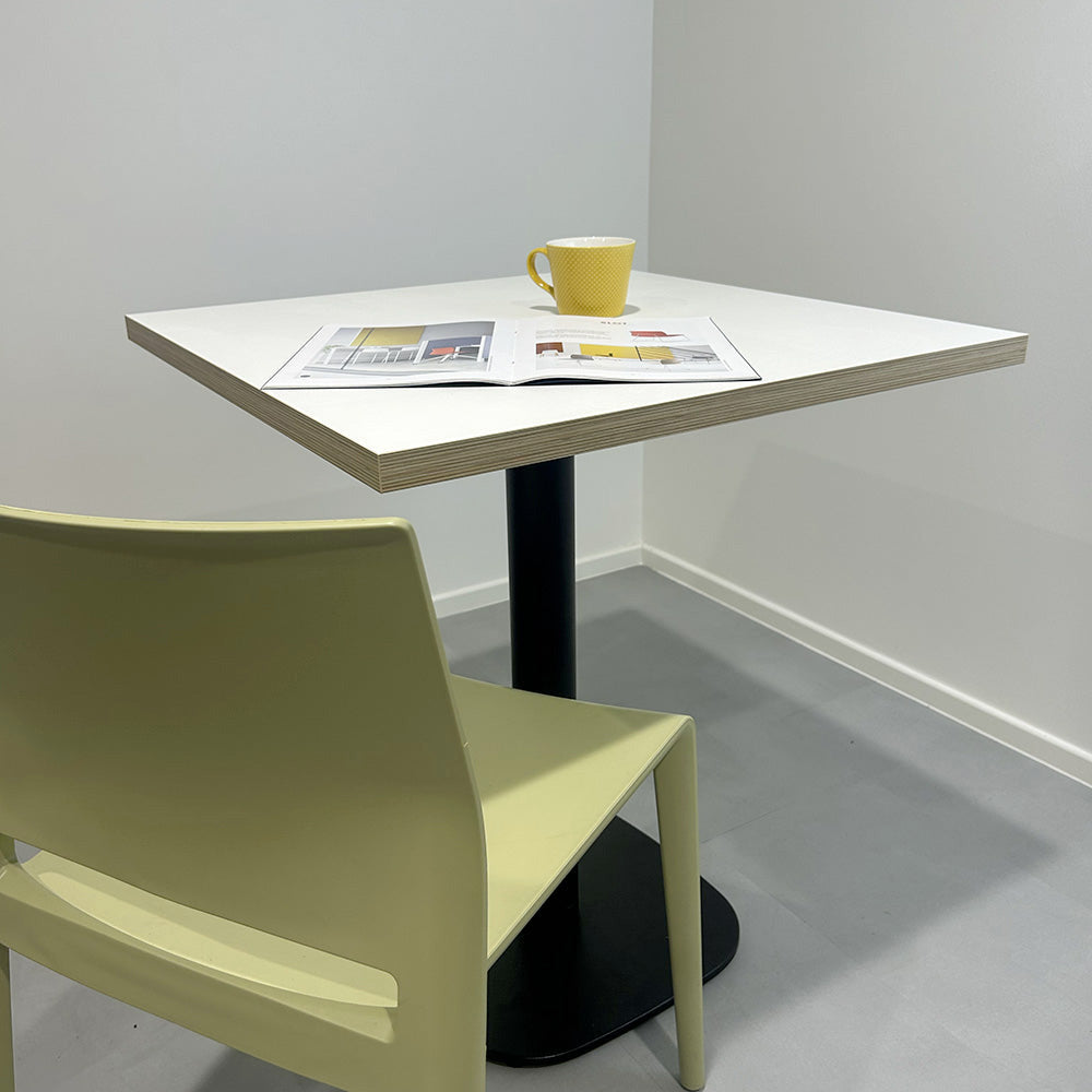 Tablero de mesa blanco liso personalizable