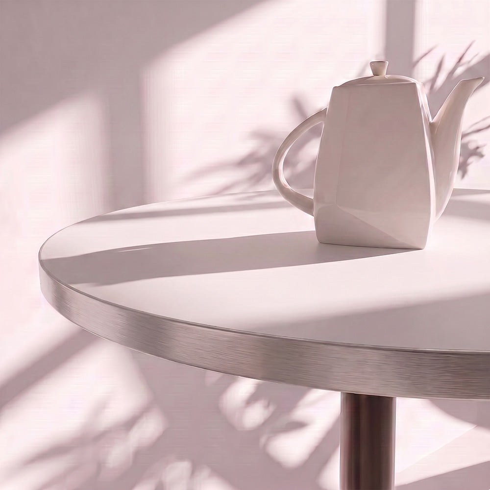 Tablero de mesa blanco liso personalizable