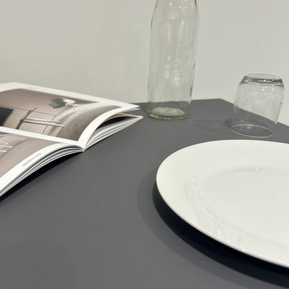 plateau de table sur mesure restaurant gris anthracite  restootab