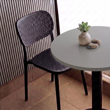 Plateau de table Gris métallisé personnalisable
