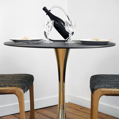 Plateau de table extérieur Noir ultra mat - Compact HPL