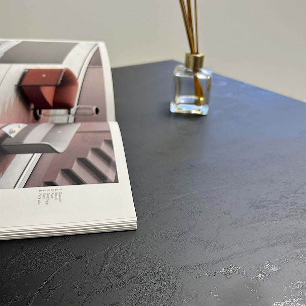 plateau de table sur mesure restaurant noir Moon restootab
