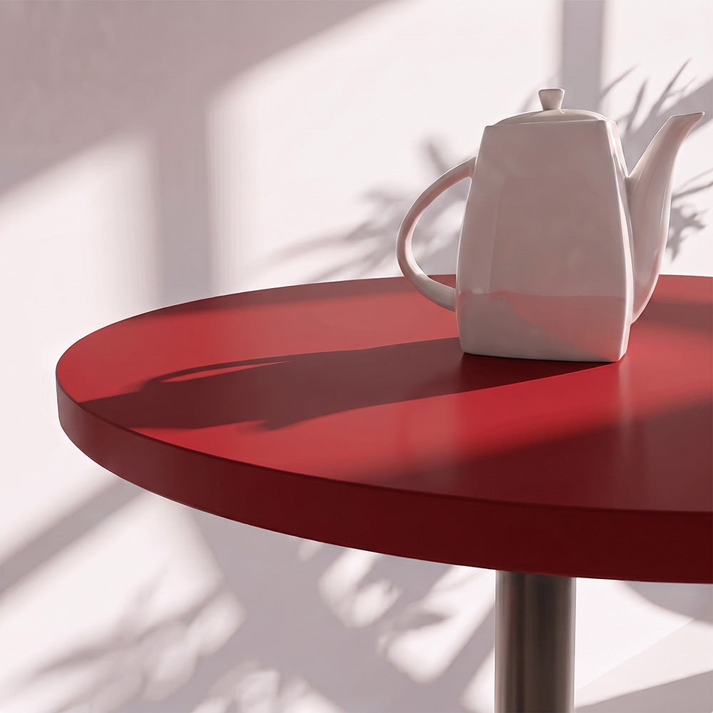 Tablero de mesa rojo personalizable
