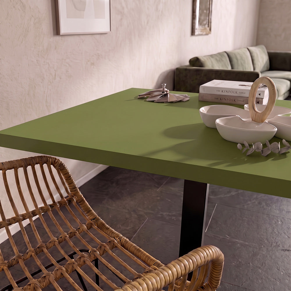 Tablero de mesa verde personalizable