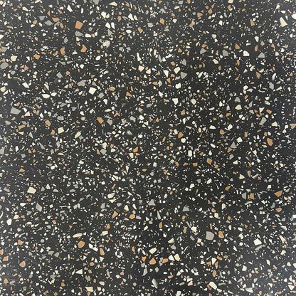 plateau de table sur mesure restaurant terrazzo black chip restootab
