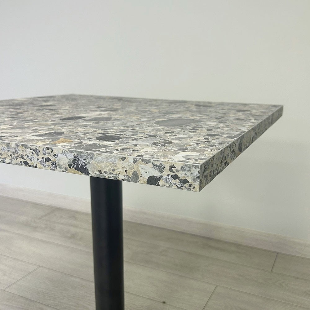plateau de table sur mesure décor Terrazzo cepp pour restaurant Restootab