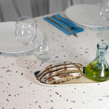plateau de table sur mesure restaurant terrazzo cassata restootab