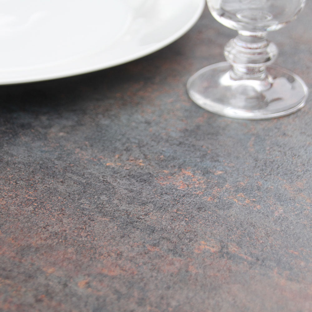 plateau de table sur mesure restaurant underground rouille restootab