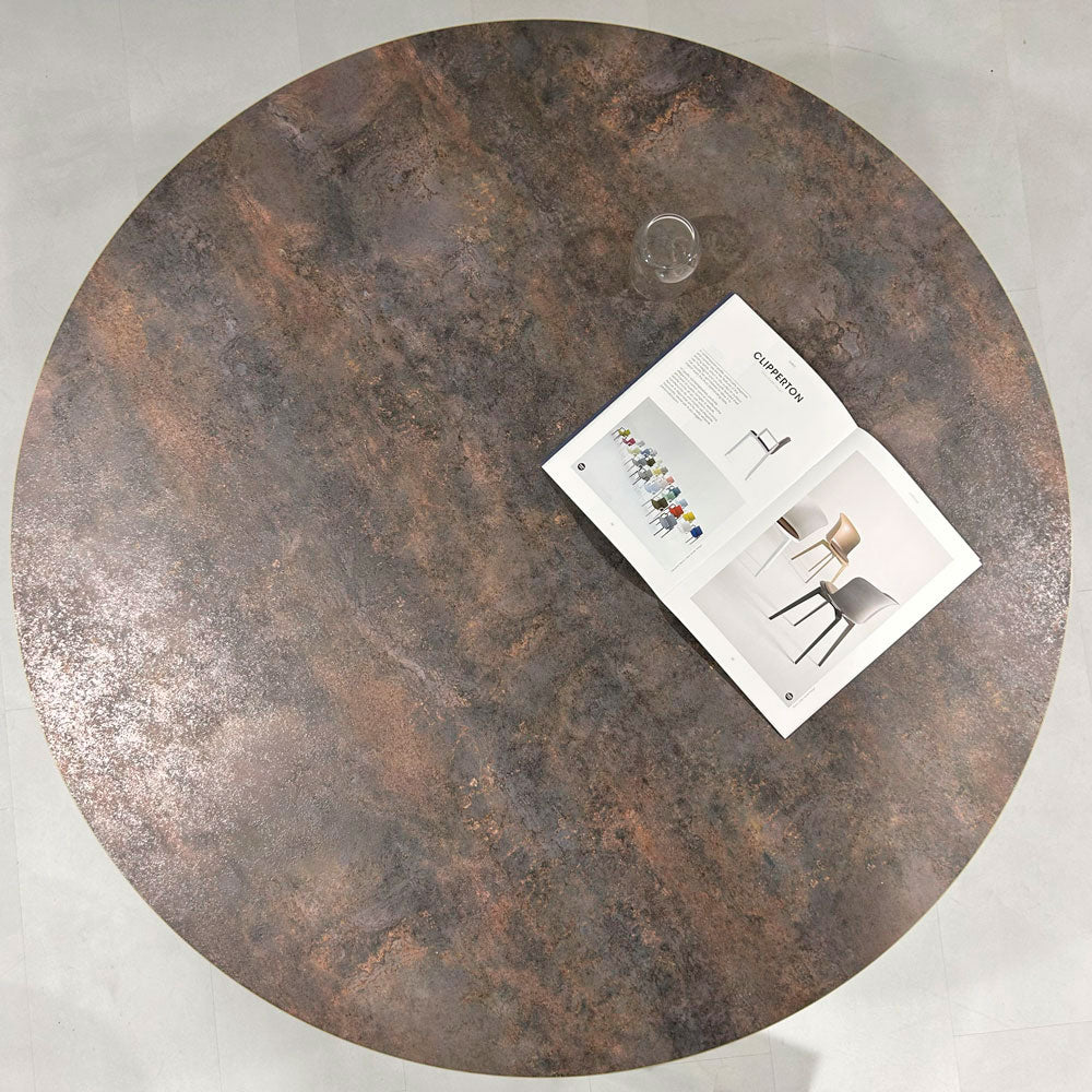 plateau de table sur mesure restaurant underground rouille restootab