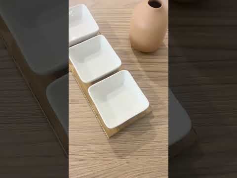 Vidéo de décors de plateau de restauration Chêne naturel RestooTab 