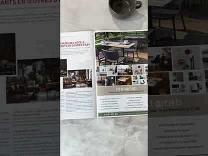 Vidéo de décors de plateau de restauration Onice perla RestooTab 