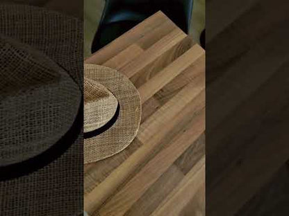 Vidéo RestooTab - Décor de table Noyer Lamellé