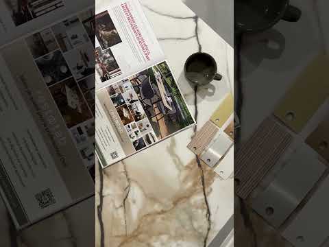 Vidéo de décors de plateau de restauration Marbre Calcuta RestooTab 