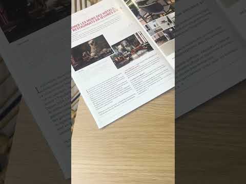 Vidéo de décors de plateau de restauration Chêne miel RestooTab 