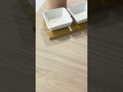 Vidéo de décors de plateau de restauration Chêne clair RestooTab 