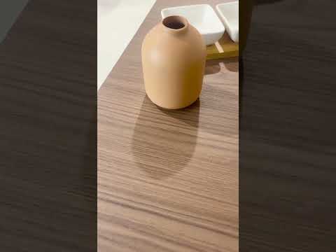 Vidéo de décors de plateau de restauration Chêne marron RestooTab 