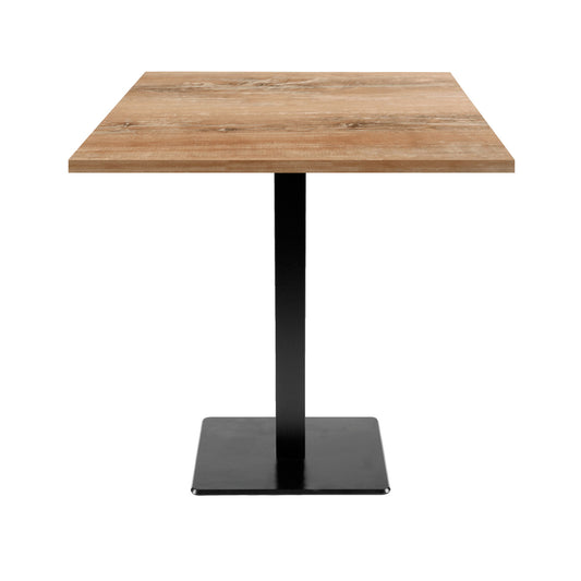 Table de restaurant milan carrée 70x70cm chene slovene