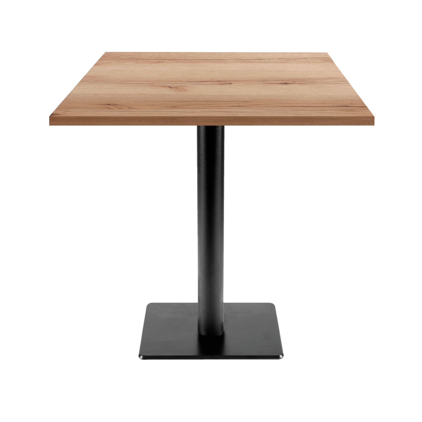 Table de restaurant milan carrée 70x70cm chene delano