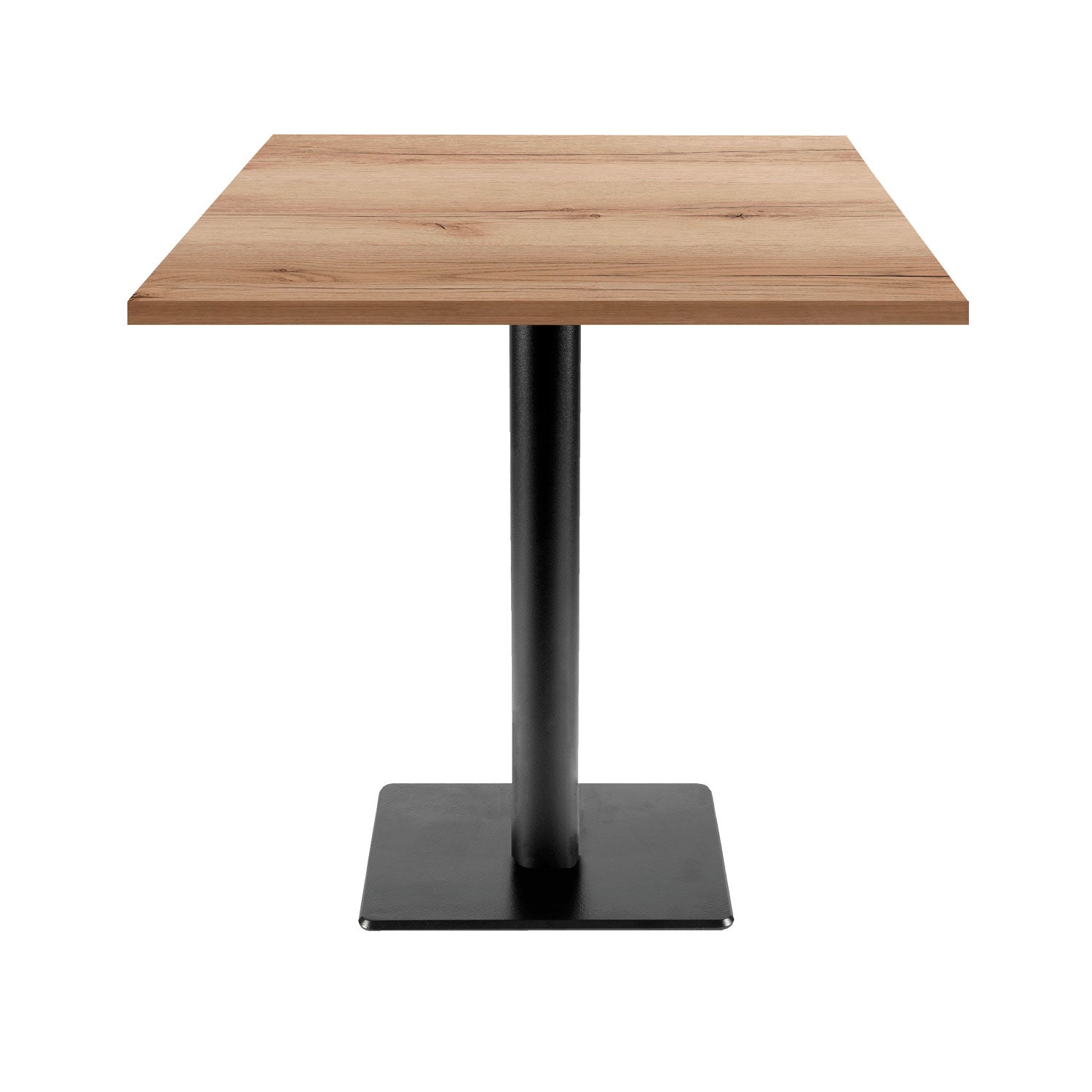 Table de restaurant milan carrée 70x70cm chene delano