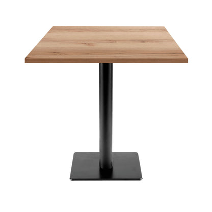 Table de restaurant milan carrée 70x70cm chene delano