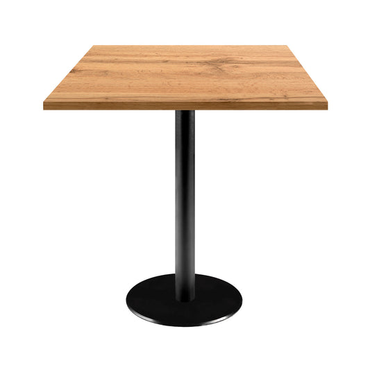 Table de restaurant rome carrée 70x70cm chene armor