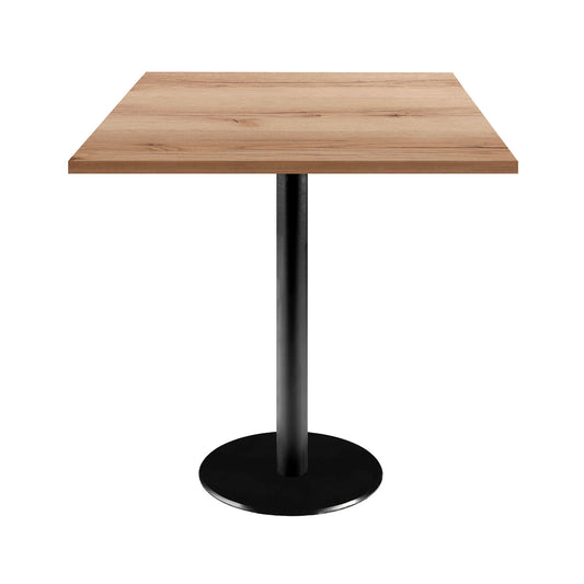 Table de restaurant rome carrée 70x70cm chene delano